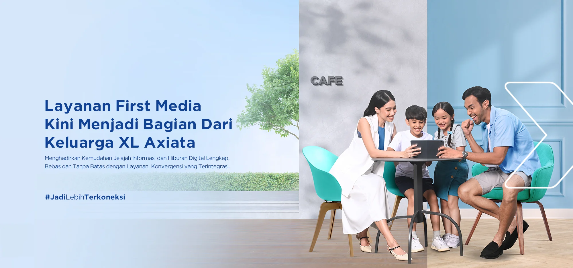 Banner layanan internet rumah cepat dan stabil